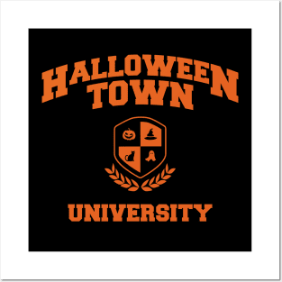 Halloween Town University Posters and Art